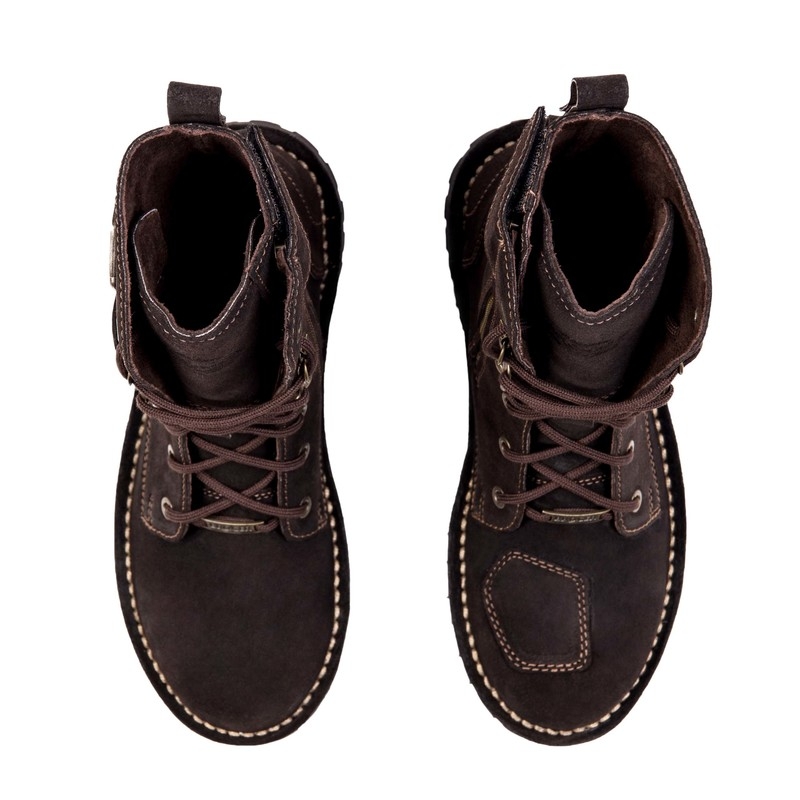Bottes de moto BROGER OHIO marron soldes