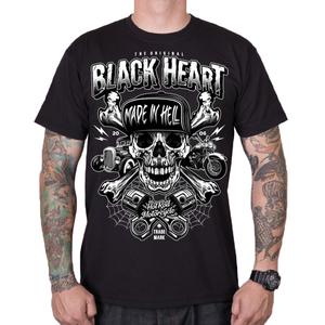 T-shirt homme Black Heart Sinner noir