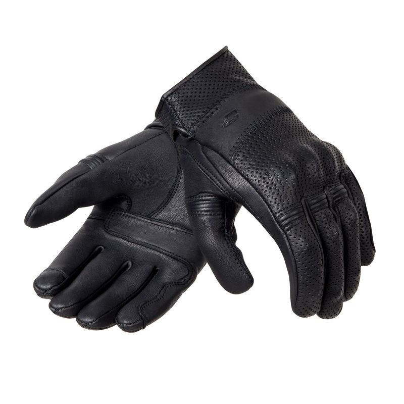 Gants de moto Ozone Stick Custom II pour femme Noir