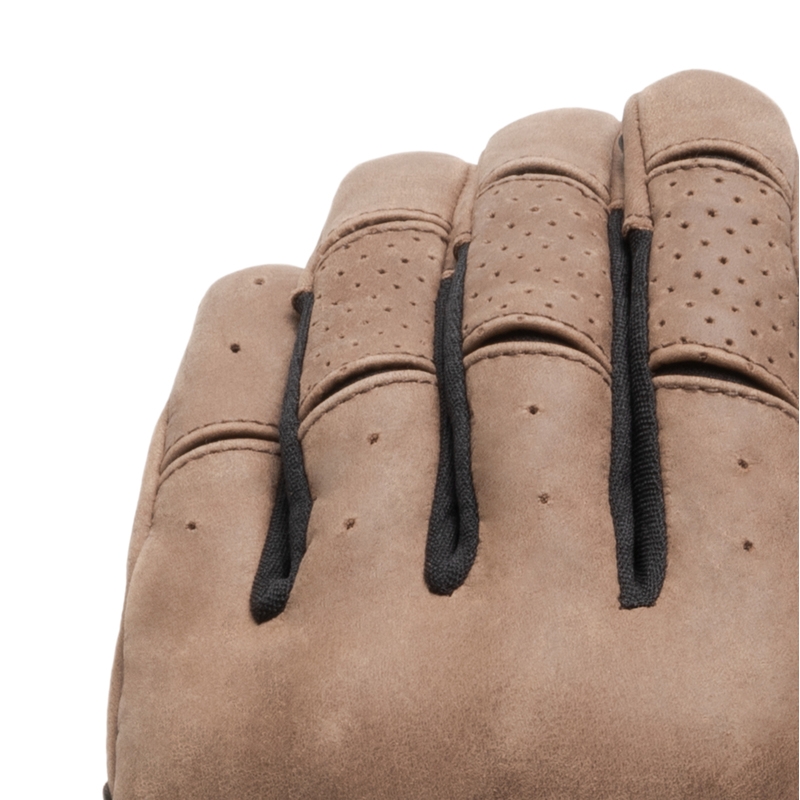 BROGER California Vintage Gants de moto marron soldes