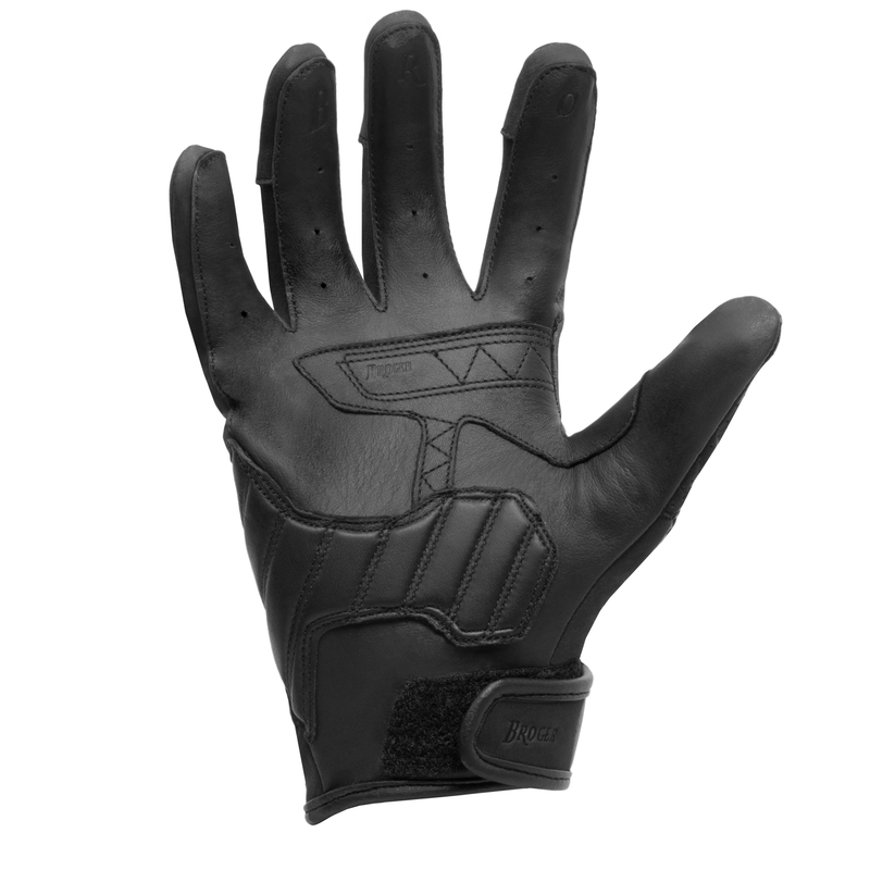 Gants moto femme BROGER California noir soldes