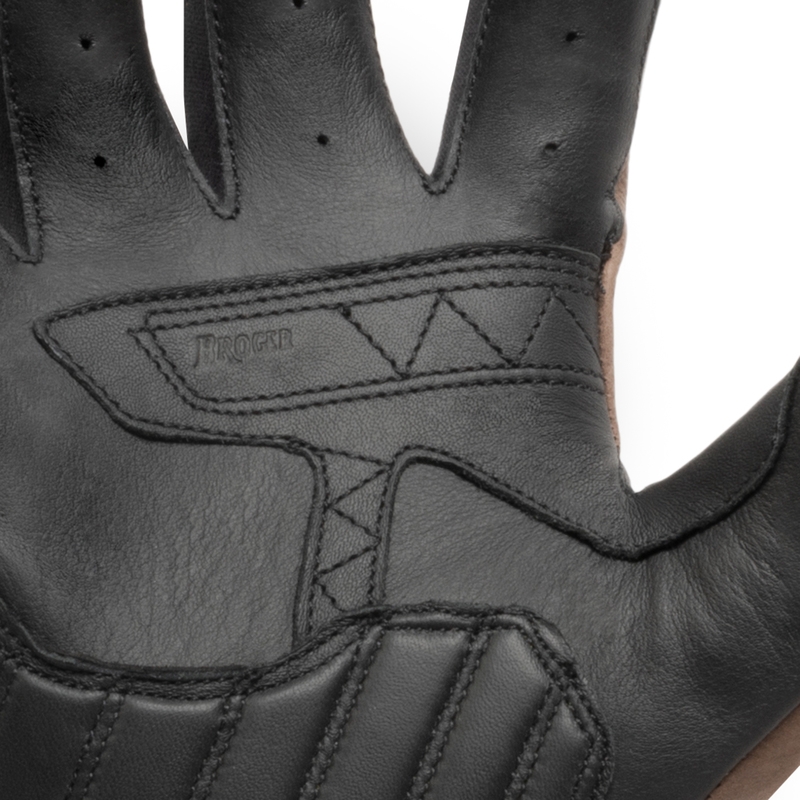 Gants de moto pour femmes BROGER California Vintage Brown soldes
