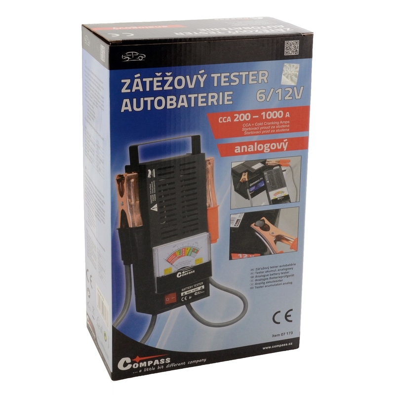 Zátěžový tester autobaterie ANALOG