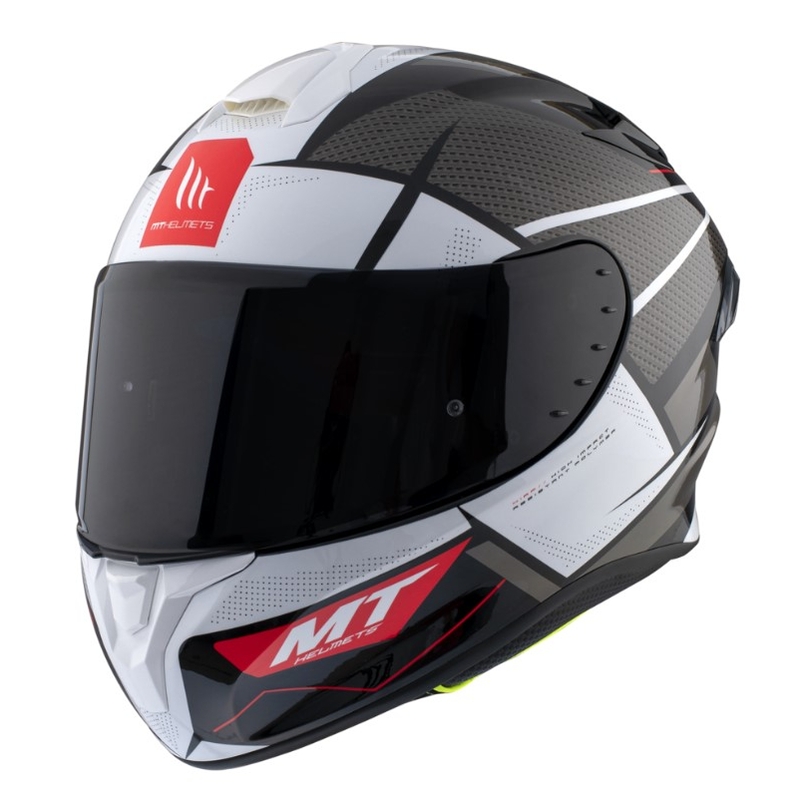 Integrální přilba na motorku MT FF106 Pro Targo Pro Podium B0 černo-bílá výprodej