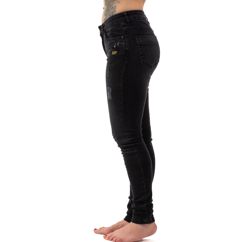 Dámské jeansy 101 Riders Spring tmavě šedé výprodej