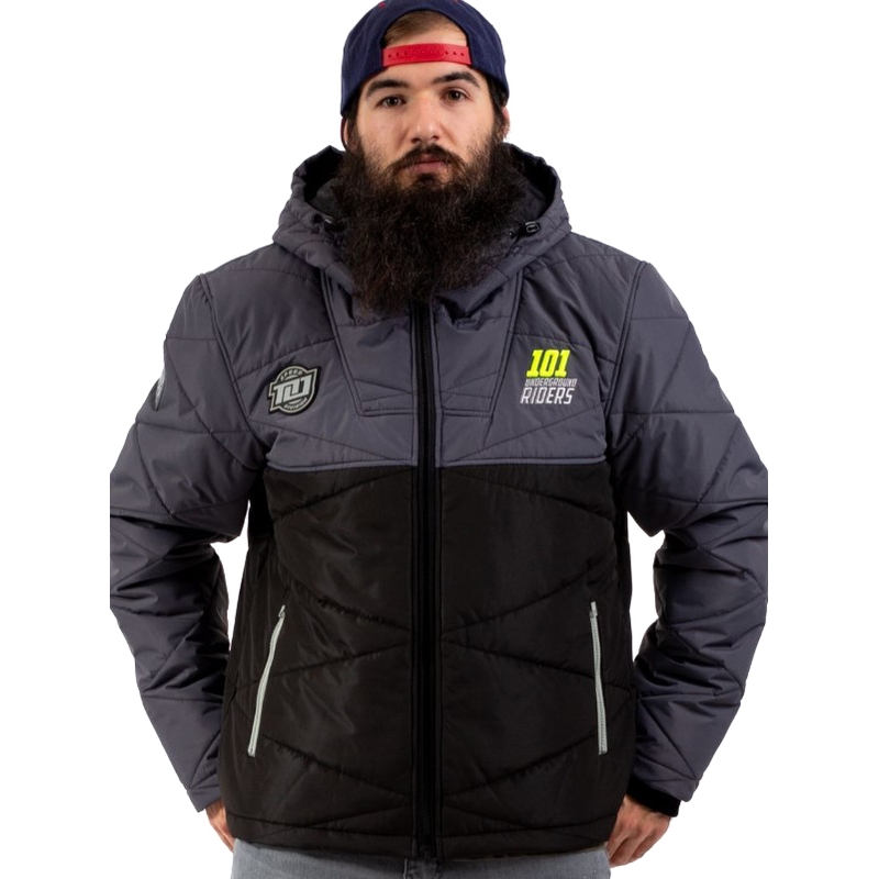 Bunda 101 Riders Defrost černo-šedá výprodej