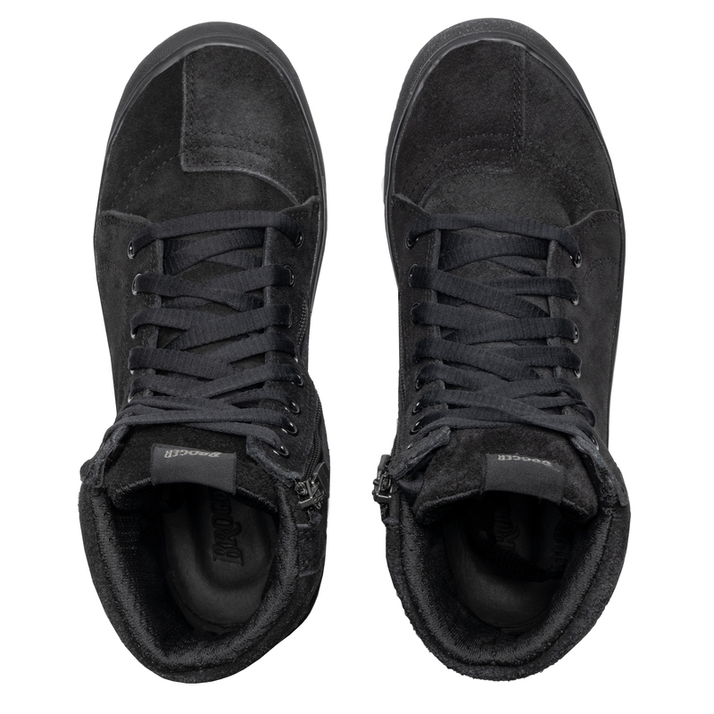 Bottes de moto BROGER California noir-noir soldes