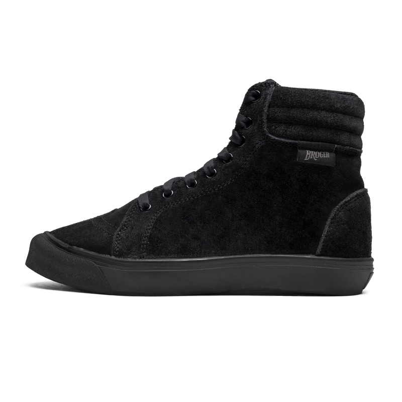 Bottes de moto BROGER California noir-noir soldes