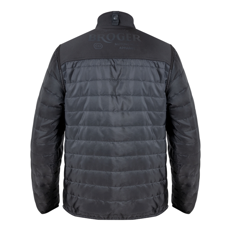 Veste moto BROGER Alaska noir
