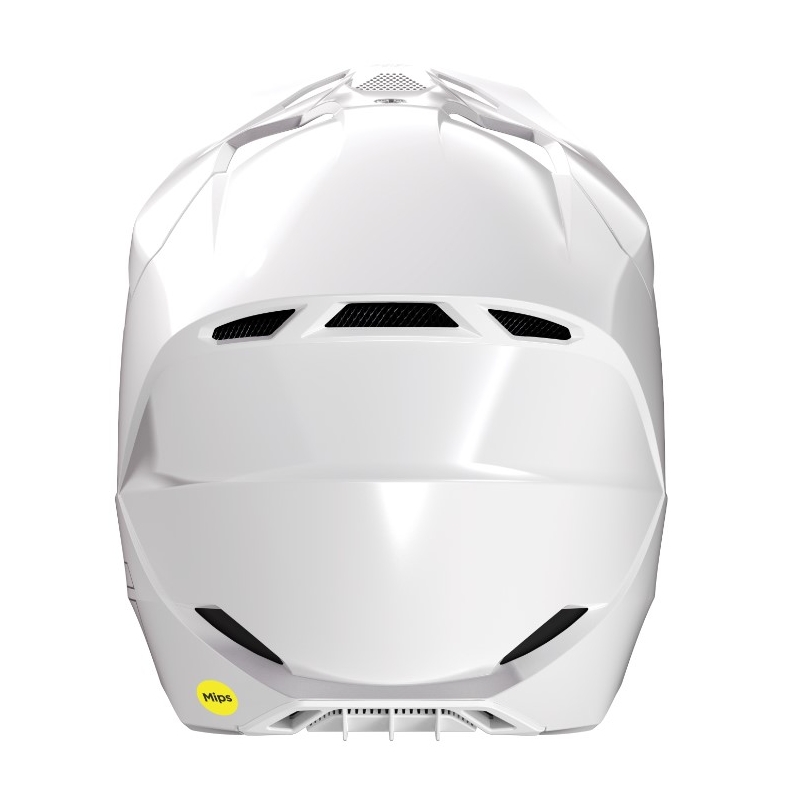 Casque Motocross Shot Race Solid White soldes