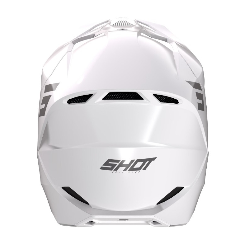 Casque Motocross Shot Furious Solid White