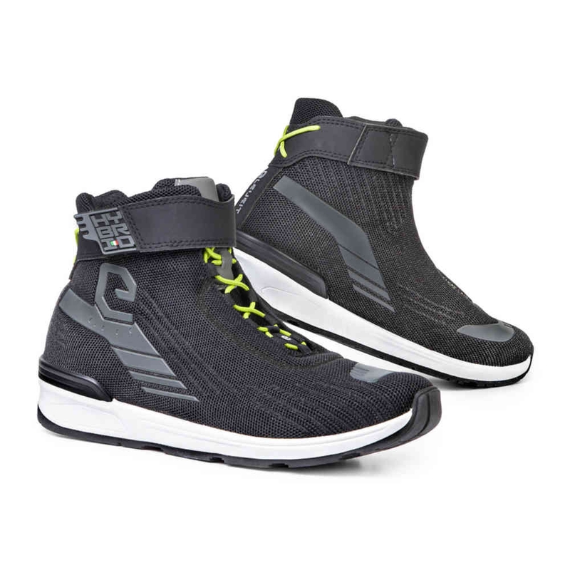 Bottes de moto Eleveit Hybrid noires soldes