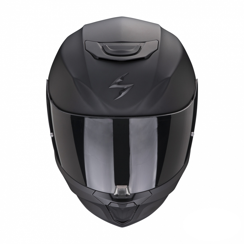 Casque intégral moto Scorpion EXO-391 Solid, noir mat