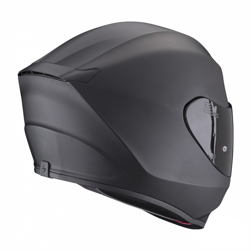 Casque intégral moto Scorpion EXO-391 Solid, noir mat