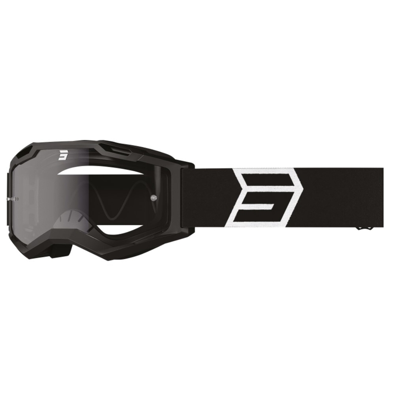 Lunettes de motocross Shot Assault 2.0 Solar blanc-noir