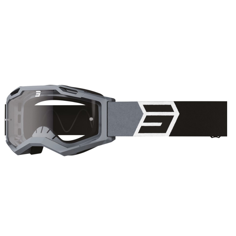 Lunettes de motocross Shot Assault 2.0 Solar noir-gris