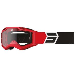 Lunettes de motocross Shot Assault 2.0 Solar noir-rouge