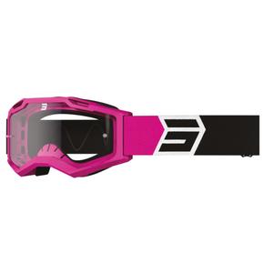 Lunettes de motocross Shot Assault 2.0 Solar noir et rose