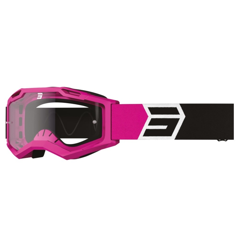 Lunettes de motocross Shot Assault 2.0 Solar noir et rose