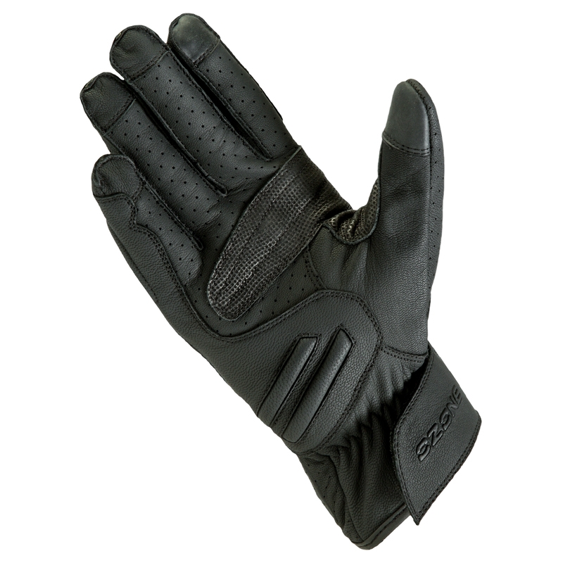 Gants de moto Ozone Town II CE noirs