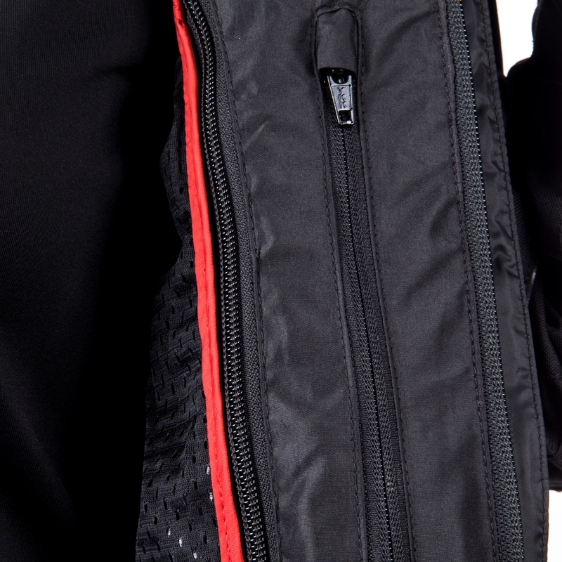 Veste moto Ozone Sahara pour femme Noir