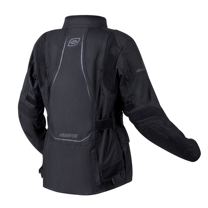 Veste moto Ozone Sahara pour femme Noir
