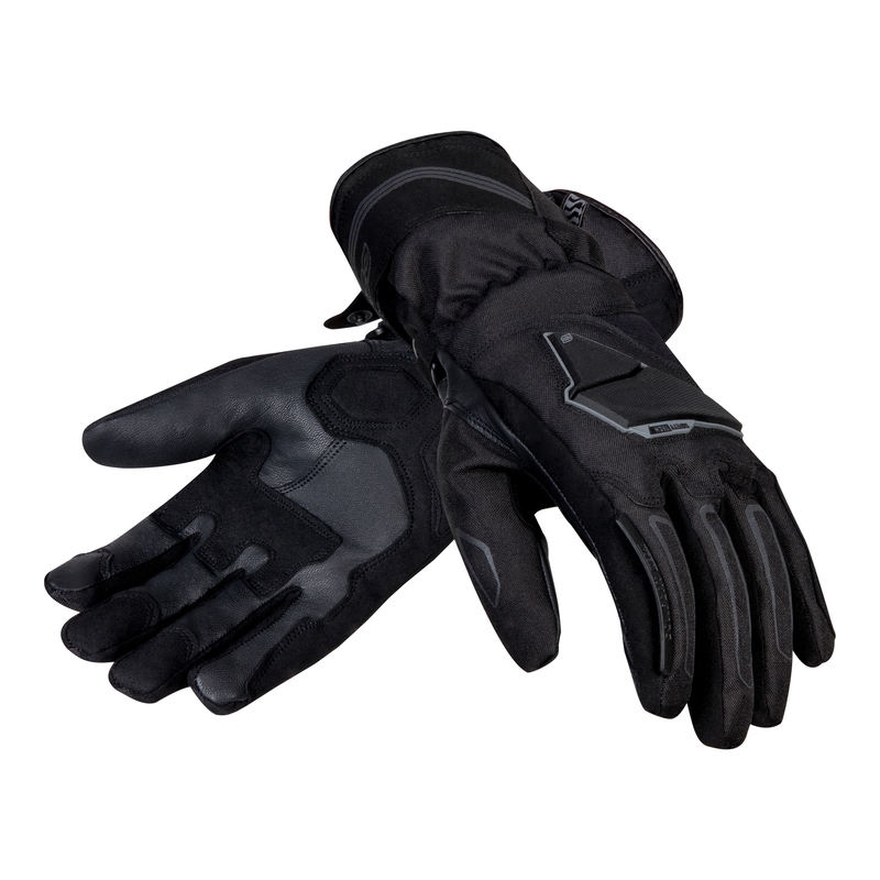Gants moto Ozone Touring WP noirs pour femmes soldes