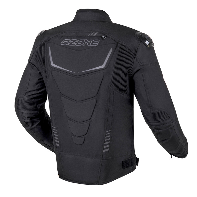 Veste moto Ozone Pulse noir-gris