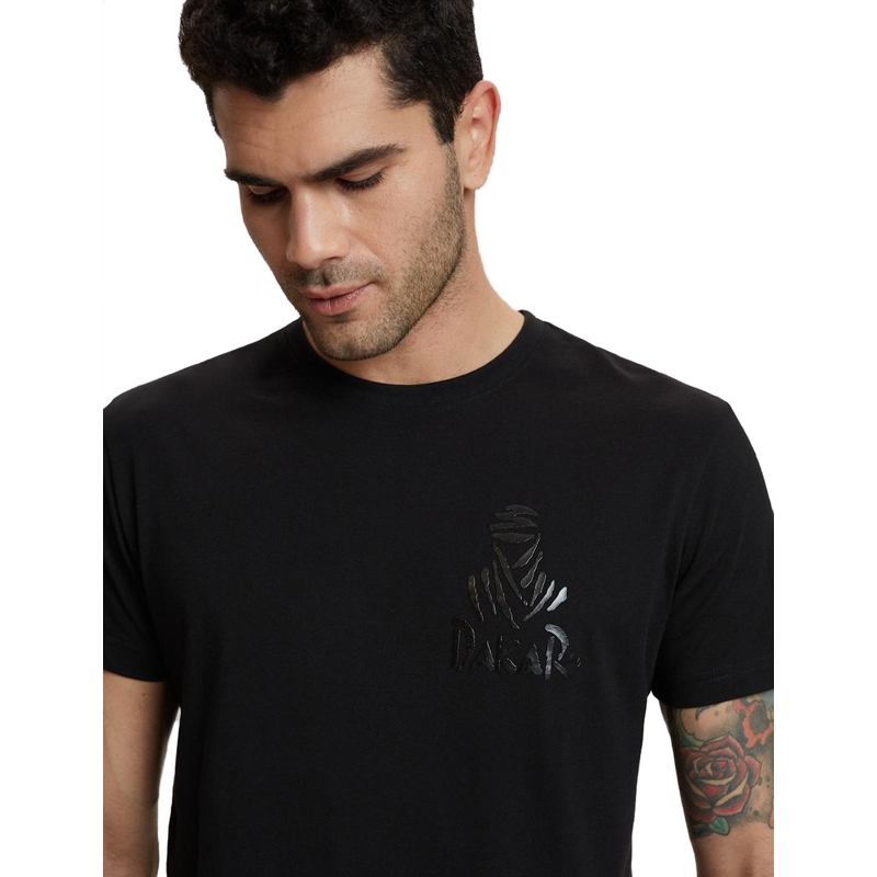 T-shirt DAKAR LOGO 4 noir