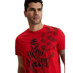 T-shirt DAKAR DKR S 0323 rouge