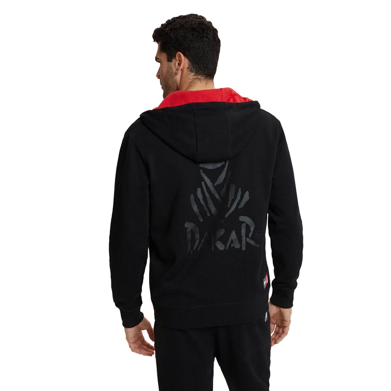 Sweat DAKAR DKR DIRT 4 noir soldes