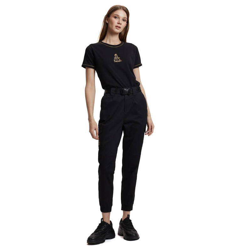 T-shirt femme DAKAR VIP 36 or-noir