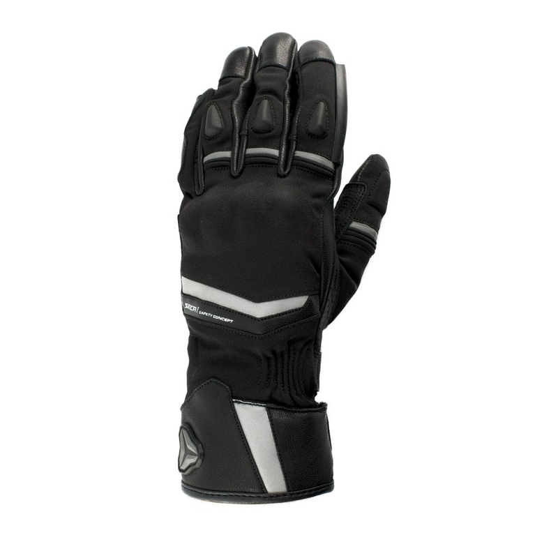 Gants moto femme SECA Compass HTX noir soldes