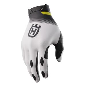 Gants de motocross Shot Aerolite Husqvarna LE 2023 blanc-noir soldes
