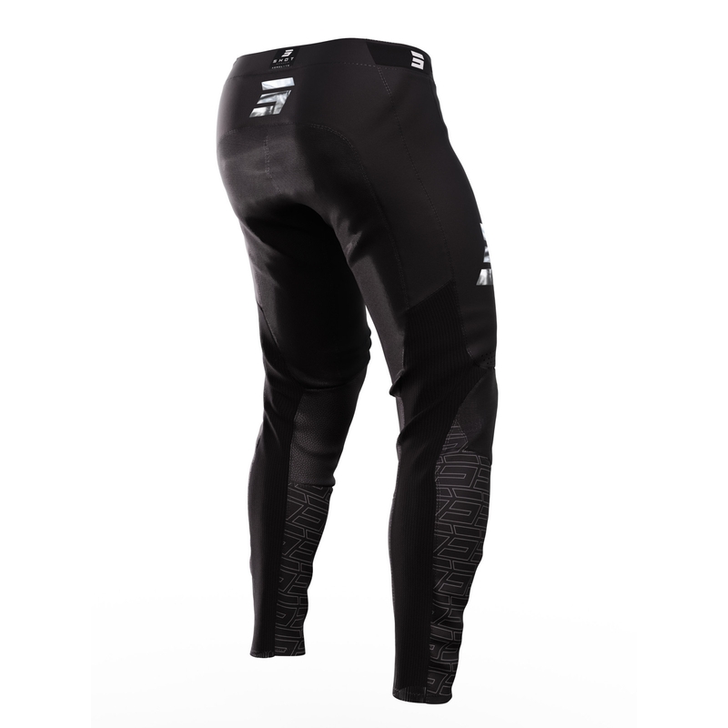 Shot Aerolite Legacy Motocross Pants Black soldes