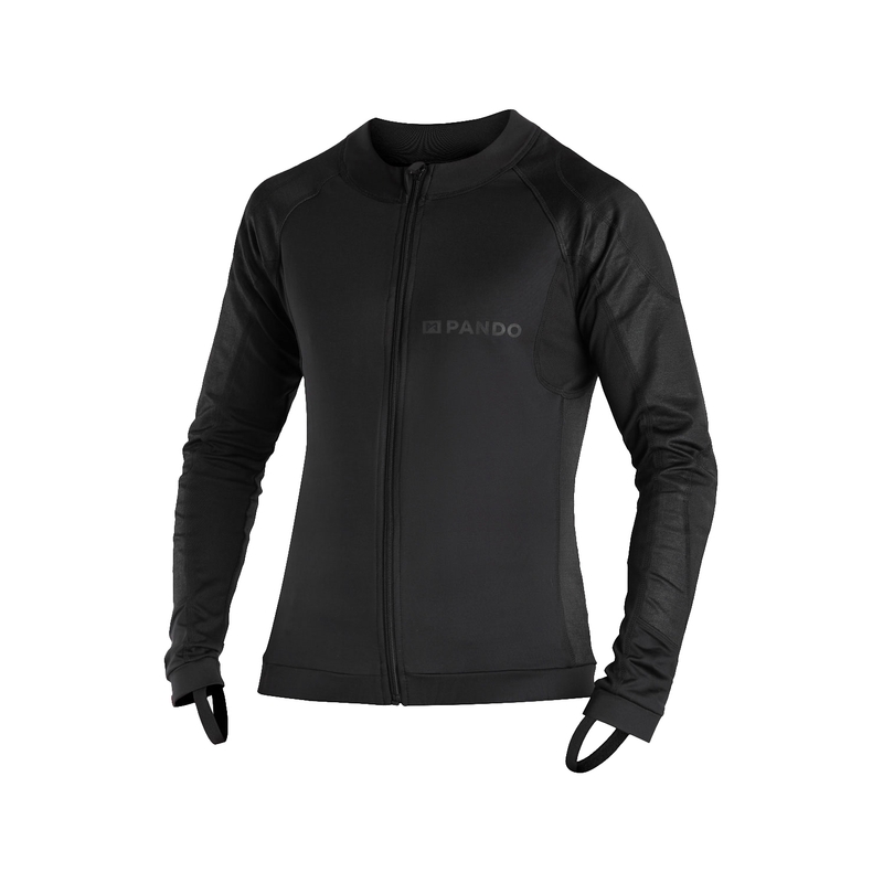 Chemise moto PANDO MOTO Shell UH noir soldes