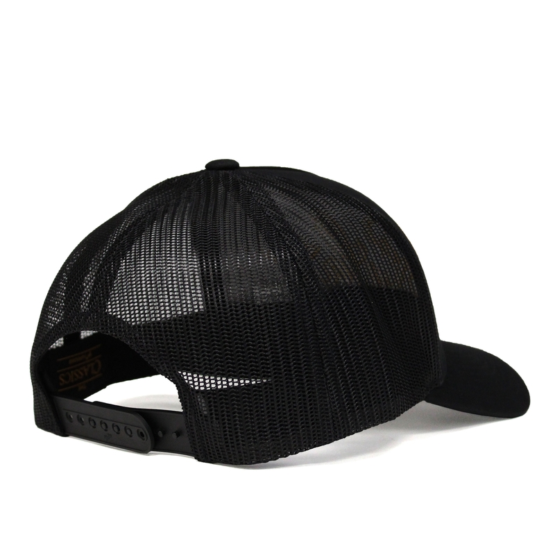 Casquette en maille Rilax noir-or
