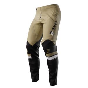 Pantalon de Motocross Shot Contact Heritage Noir et Marron soldes