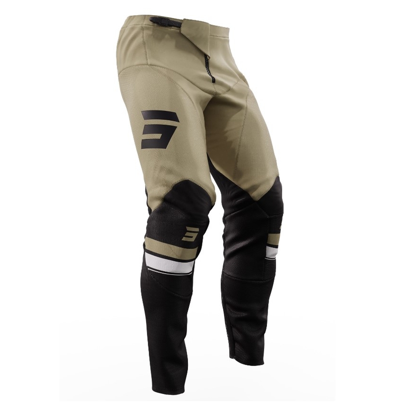 Pantalon de Motocross Shot Contact Heritage Noir et Marron soldes