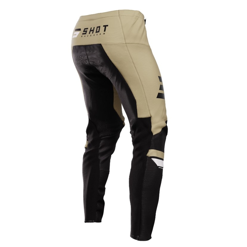 Pantalon de Motocross Shot Contact Heritage Noir et Marron soldes