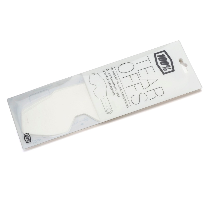 Lunettes de motocross 100% Racecraft/Accuri/Strata (20 pcs)