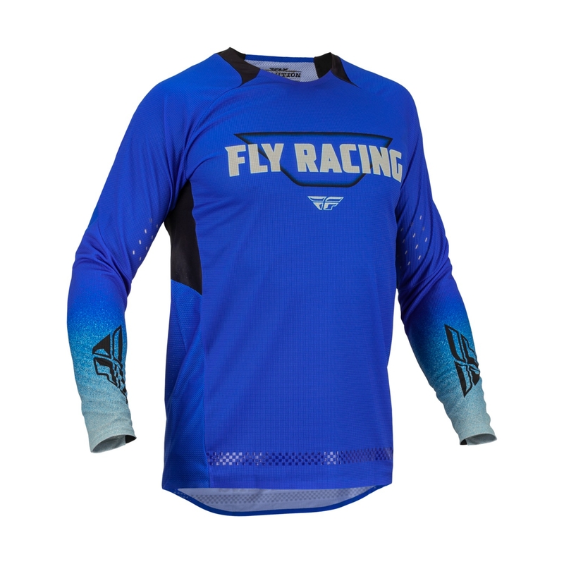 Maillot de motocross FLY Racing Evolution DST. noir-bleu soldes