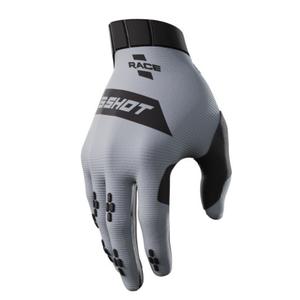 Gants de motocross Shot Race noir-gris