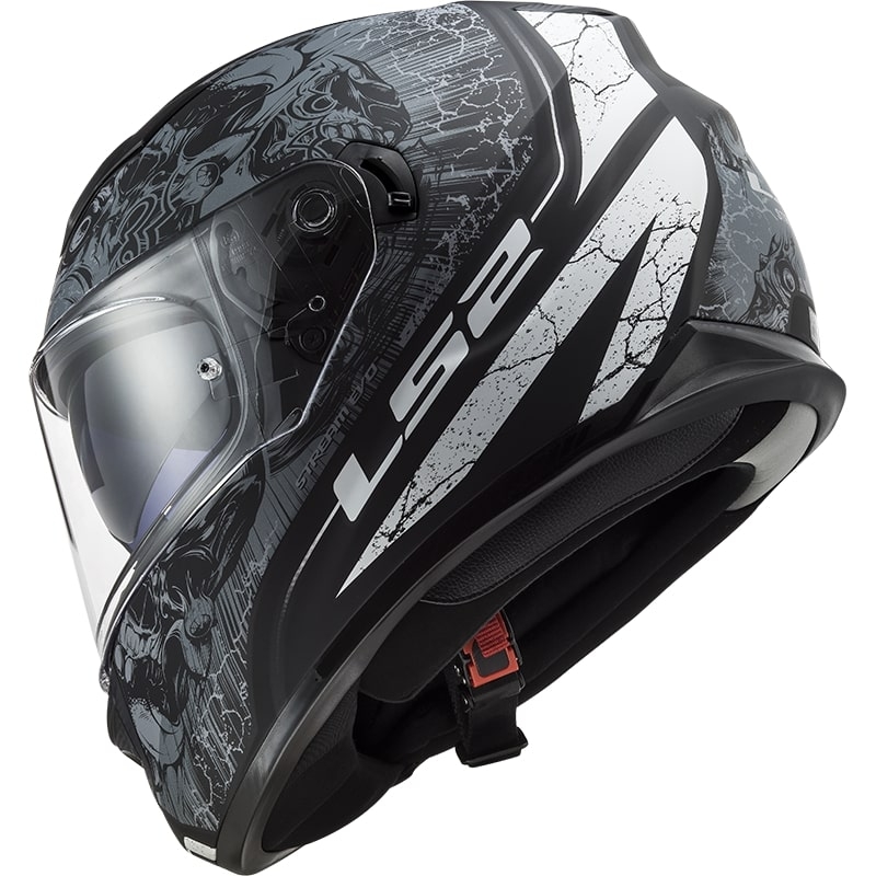 Integrální přilba na motorku LS2 FF320 Stream EVO Throne černo-titanová