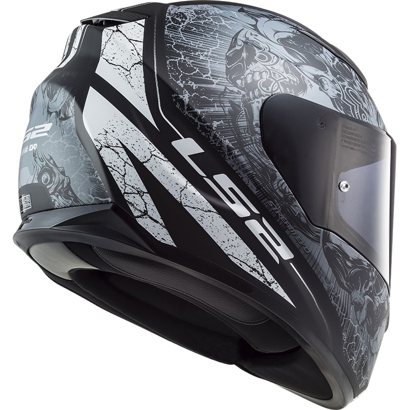 Integrální přilba na motorku LS2 FF320 Stream EVO Throne černo-titanová