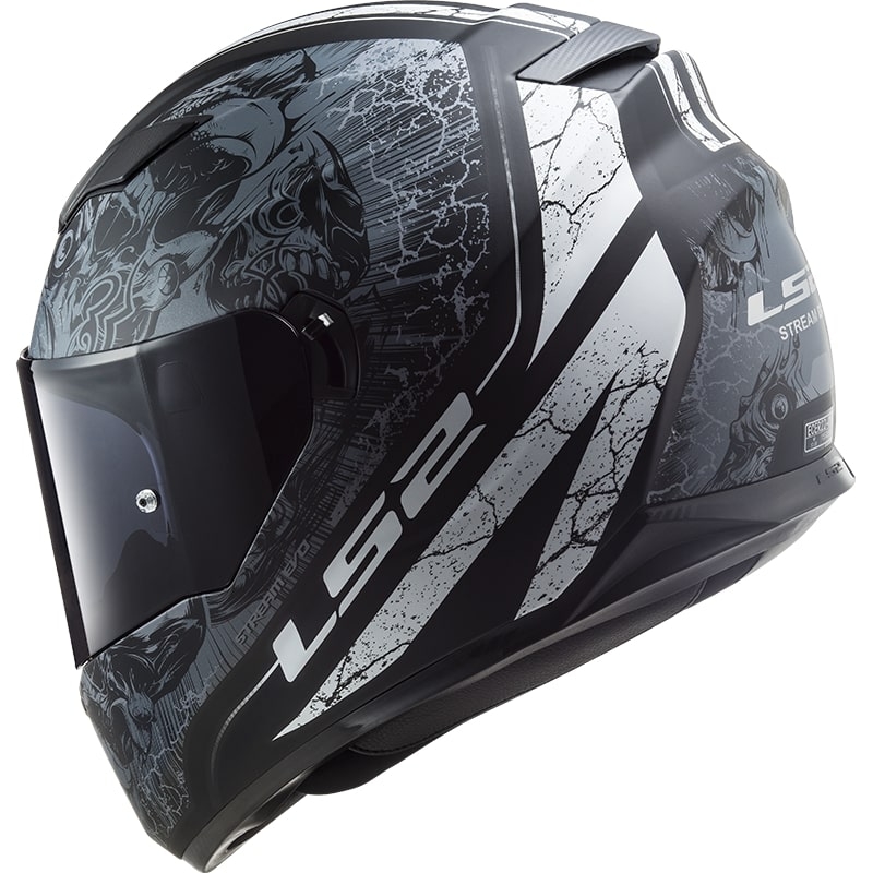 Integrální přilba na motorku LS2 FF320 Stream EVO Throne černo-titanová
