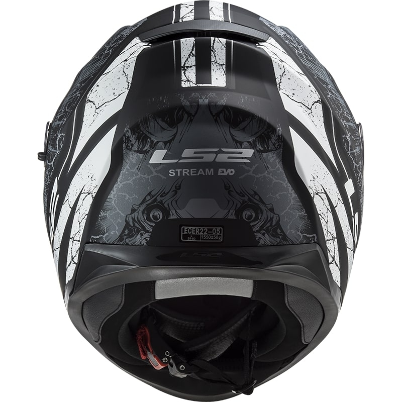Integrální přilba na motorku LS2 FF320 Stream EVO Throne černo-titanová