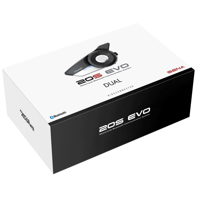 Jeu de 2 oreillettes mains libres bluetooth SENA 20S EVO