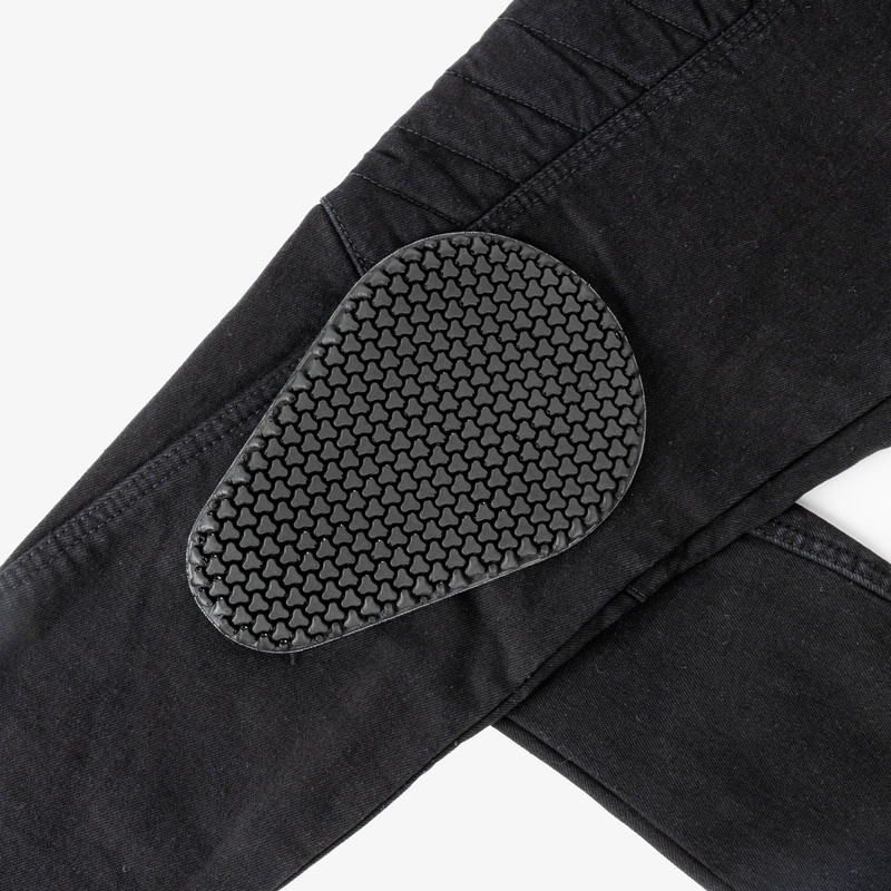 Jeans moto Rebelhorn Ash Black pour femme soldes