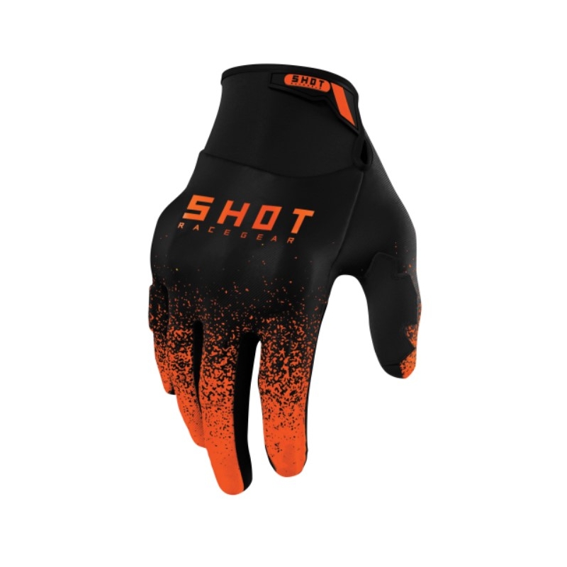 Gants de motocross Shot Drift Edge 2.0 noir-orange